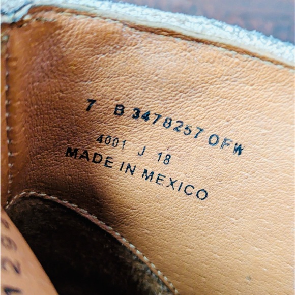 Frye Cream Ankle Boots - Picture 6 of 8